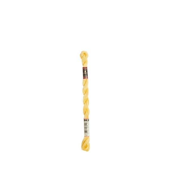 DMC - Fil DMC Coton Perlé Medium N5 Col. 744 Gul