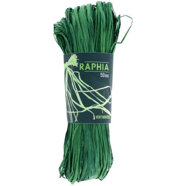 MégaCréa DIY - Grön växtfiber 50 g