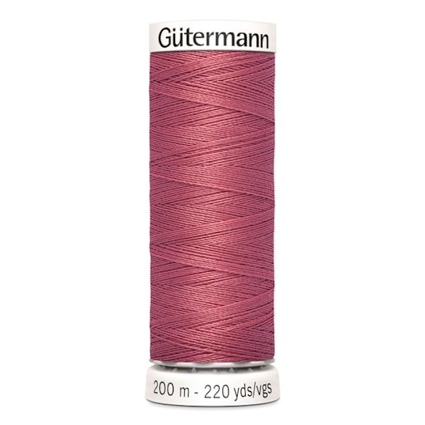 Fil allt textil - Ej specificerad - 748277-81 - 200m - 1 spole - Färg rosa