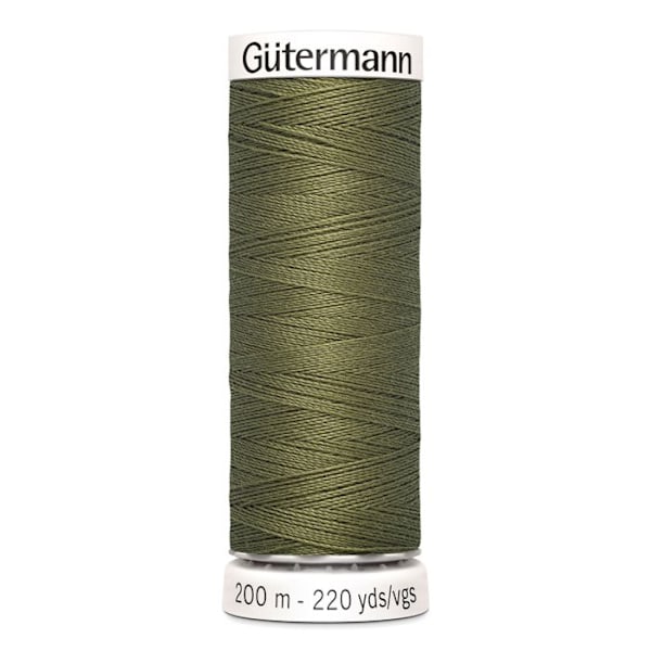 Fil allt textil - Ej specificerat - 748277-432 - 200m - 1 rulle - Grön färg