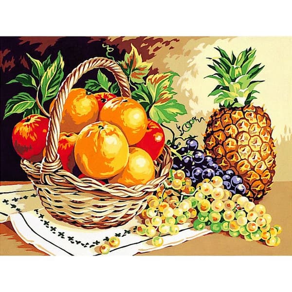 Antik duk Fruktsdoft 40x50cm