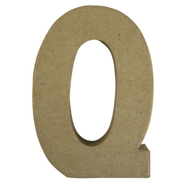 Brev i pappersmaché - FSC Återvunnet - 15x10,5x3cm - Brun - Mixad - Tillfällig