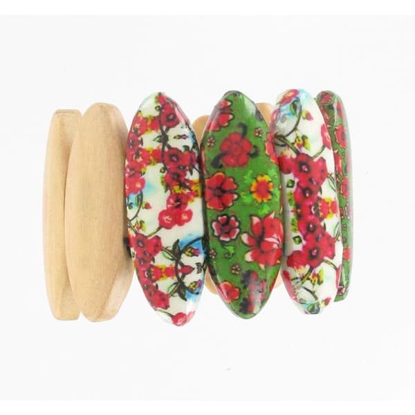 Fanny Fouks - blommig armband