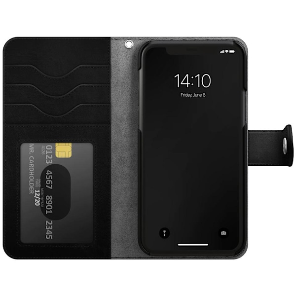 IDEAL OF SWEDEN  plånboksfodral Magnet Wallet iPhone 14 Pro Svart