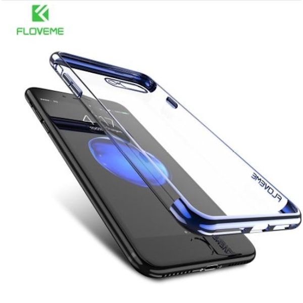 2 ST Skal till iPhone SE (20 / 22) / 8 / 7 Slim and Soft svart Svart