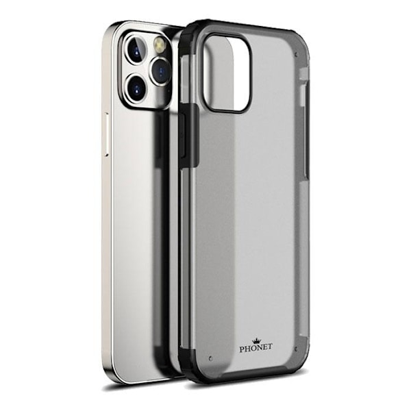 Mobilskal iPhone 13 Pro - Phonet Matte Transparent Black