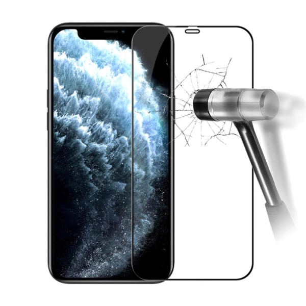 iPhone 11 / XR | Heltäckande skärmskydd | Härdat glas Privacy