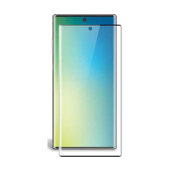 Galaxy Note 10 Heltäckande Skärmskydd Nano | Svart Matt