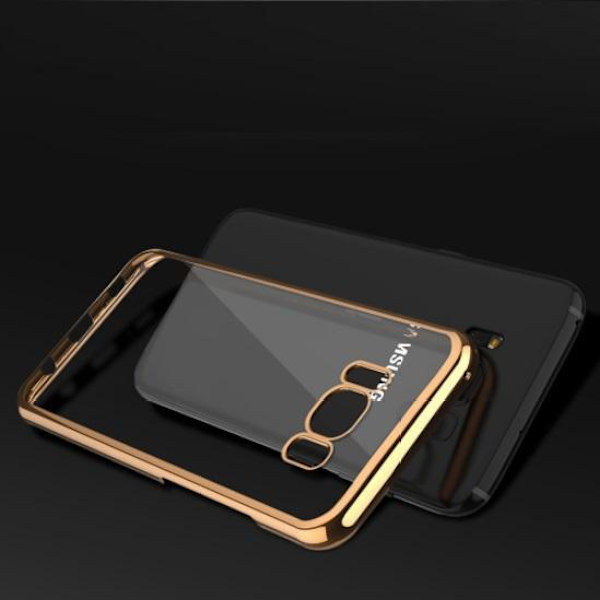 Skal Samsung Galaxy S8 | Kisscase Slim Rosegold Rosa guld