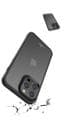 Phonet Mobilskal iPhone 15 Pro - Matte Svart Transparent