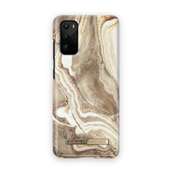 Galaxy S20+ Golden Sand Marble | iDeal of Sweden Mobilskal