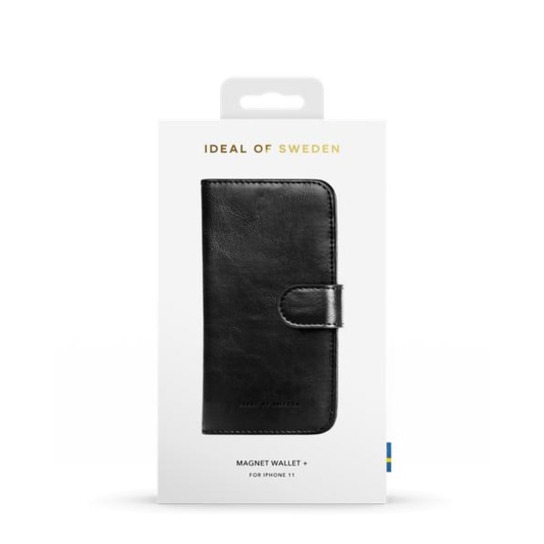 IDEAL OF SWEDEN  plånboksfodral Magnet iPhone 11 / XR svart Svart
