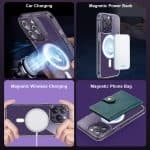 Phonet Mobilskal iPhone 13 Pro Max - MagSafe Transparent Transparent
