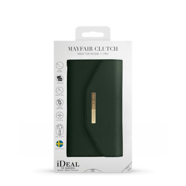 Ideal of Sweden Mayfair Clutch iPhone 11 PRO/ XS / X Black Svart