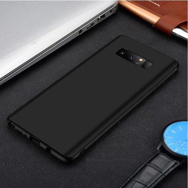 Skal Samsung Galaxy Note 8 | Silicone Black Rosa