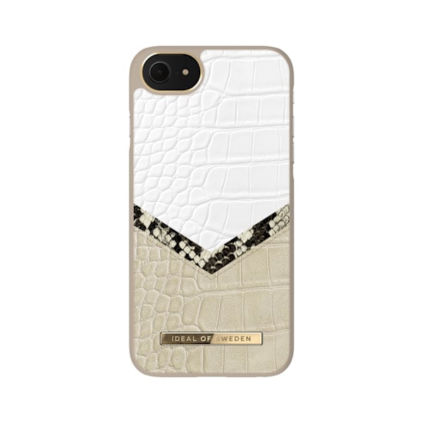 IDeal of Sweden Atelier Case iPhone 8/7/6/6S Plus Dusty Cream Python multifärg