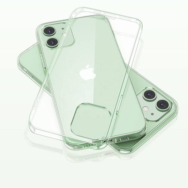 Skal iPhone 12 Pro Max |Phonet Transparent Härdat Glas Mobilskal