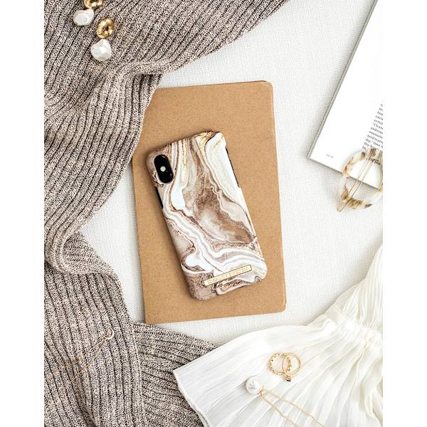 Galaxy S20 Ultra Golden Sand Marble | iDeal of Sweden Mobilskal