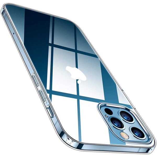 2Pack (skärmskydd & Transparent Skal) Till iPhone 14 Pro max Transparent