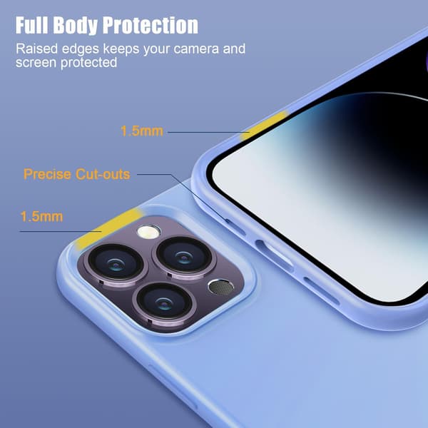 Phonet Mobilskal iPhone 14 Pro Max -  Lila Purple Lila