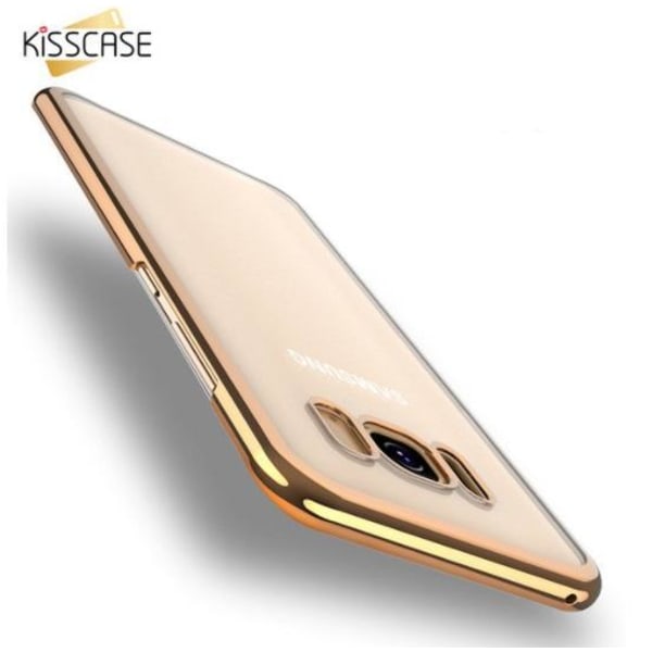 Skal Samsung Galaxy S8 | Kisscase Slim Rosegold Rosa guld
