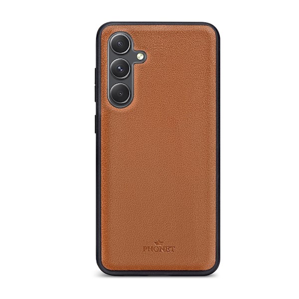 Phonet Magnet Skal för Samsung A14 4G/5G - Brun Brun
