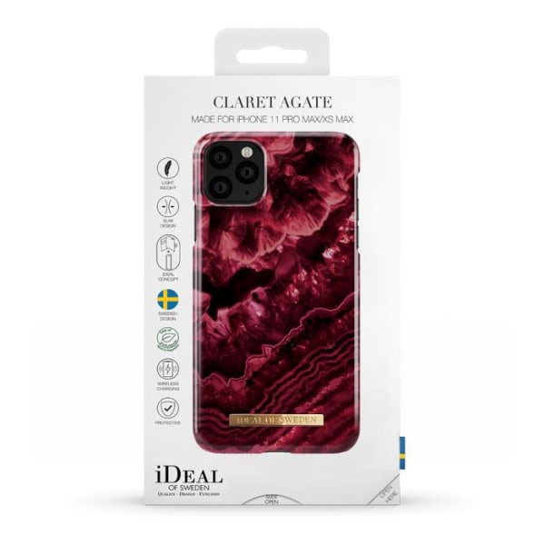 iPhone 11 Pro Max Claret Agate | iDeal of Sweden mobilskal