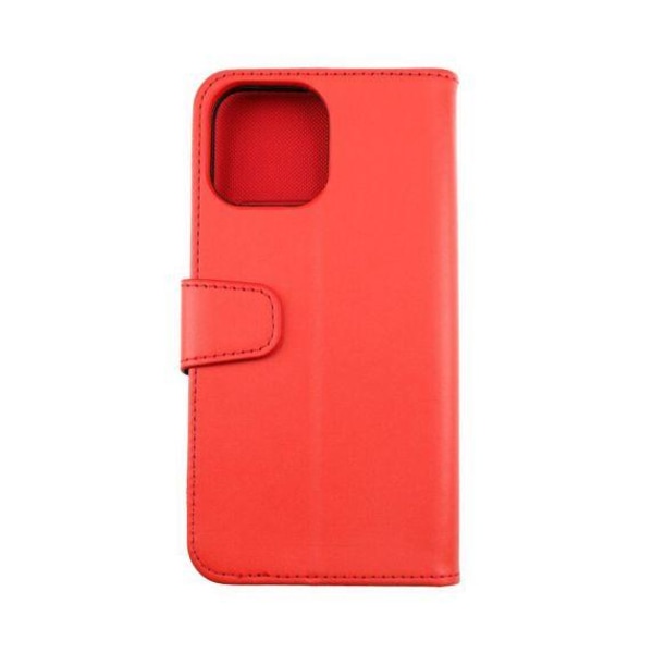 iPhone 13 Pro Max Plånboksfodral Extra Kortfack Röd