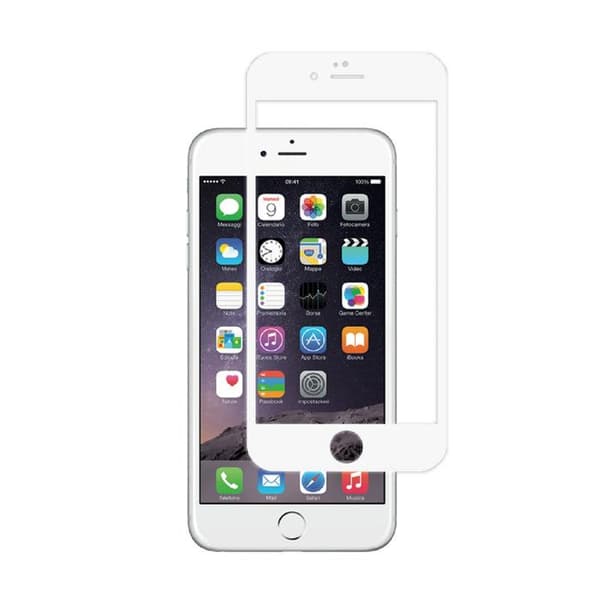 2ST Skärmskydd (nano) iPhone 6/6s Plus Caisles Vit Matt