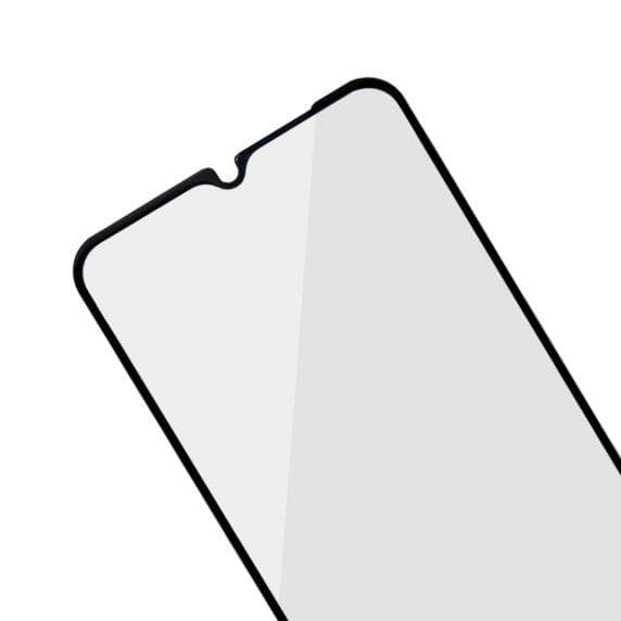 Skärmskydd Samsung Galaxy A12 - 3D Härdat Glas Svart