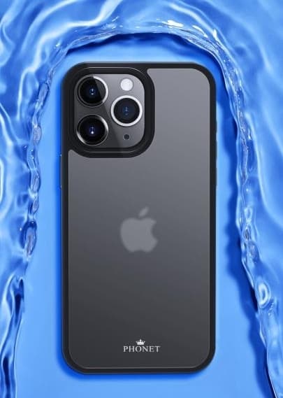 Phonet Mobilskal iPhone 15 Pro Max - Matte Röd Transparent
