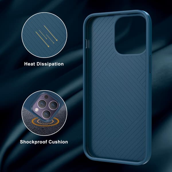 Phonet Mobilskal iPhone 14 Pro -  Dark Blue