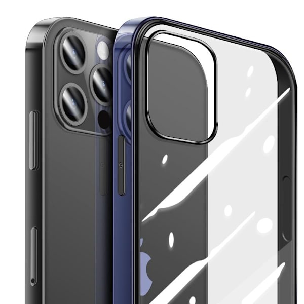Phonet iPhone 13 Mini Mobilskal Transparent - Blå Ram