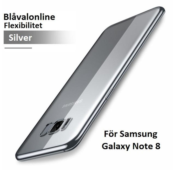 Skal till Samsung Galaxy Note 8 Flexibilitet Silver Rosa