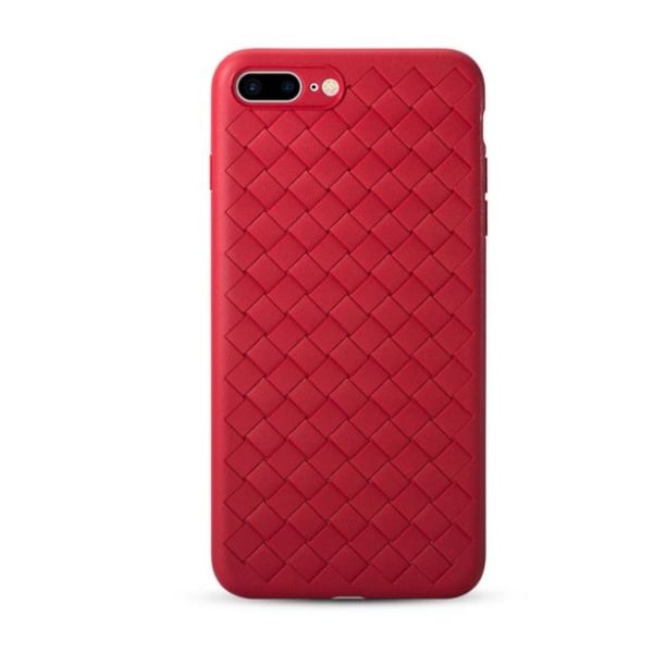 Skal till iPhone 8 Plus och 7 Plus | Mobilskal Simple Case Röd Rosa