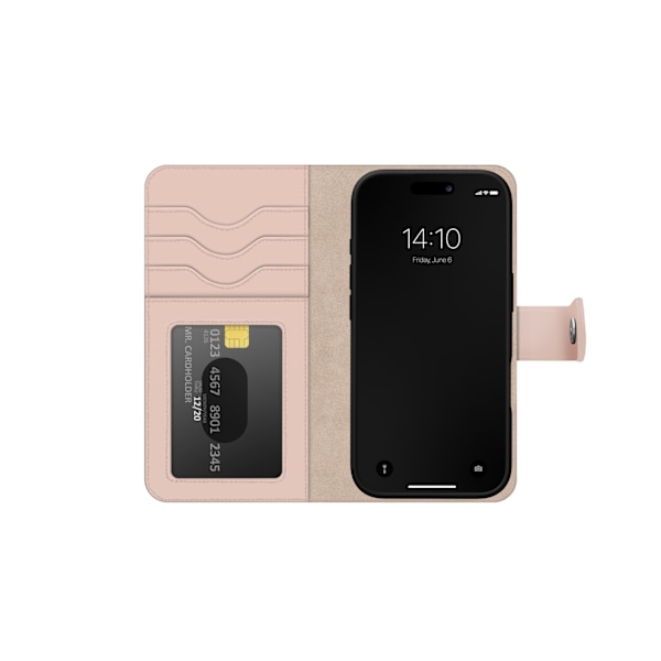 IDEAL OF SWEDEN Magnet Wallet+  iPhone 16 Rosa