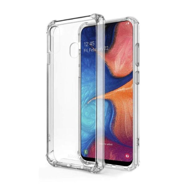 Galaxy A20e mobilskal | Transparent PCT Fashion Transparent