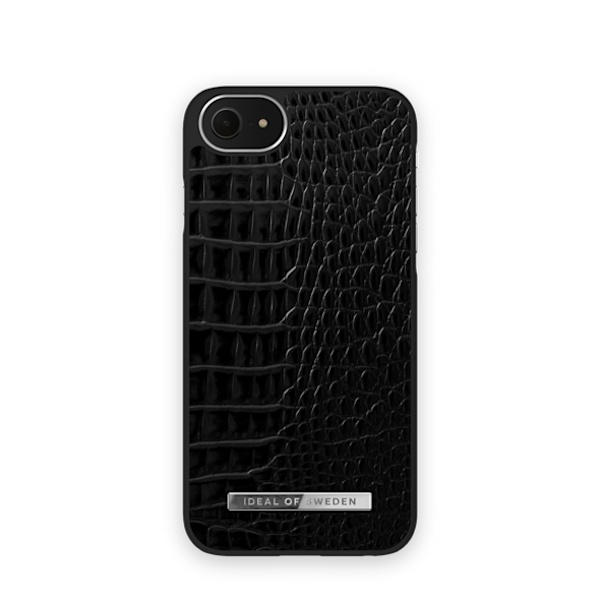 Ideal of Sweden Atelier Case iPhone 8/7/6/6S/SE Neo Noir Croc Svart