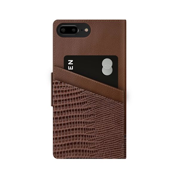 IDEAL OF SWEDEN  Wild Cedar Snake  iPhone 8 / 7 / 6 / 6s Plus Brun