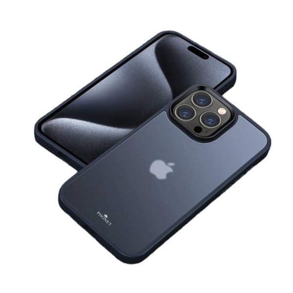 Phonet Mobilskal iPhone 15 Pro - Matte Blå