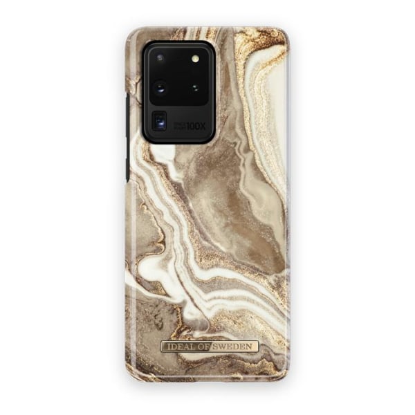 Galaxy S20 Ultra Golden Sand Marble | iDeal of Sweden Mobilskal