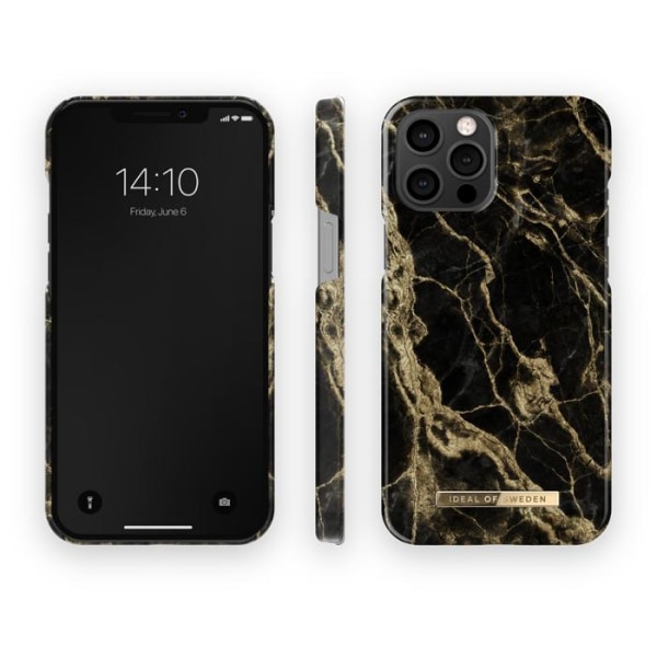 iDeal Mobilskal iPhone 12 Pro Max - Golden Smoke Marble