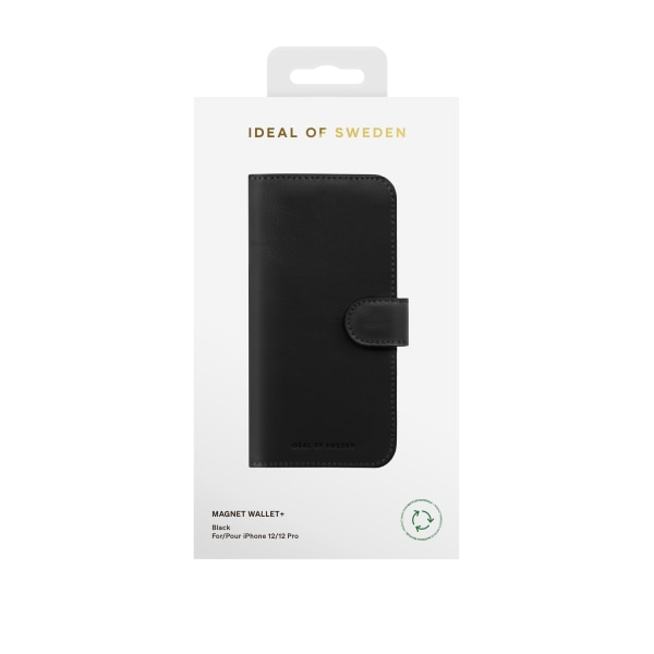 iDeal of Sweden Magnet Wallet+ | iPhone 12 / 12 Pro Svart