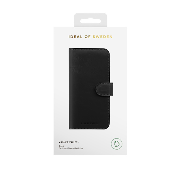 iDeal of Sweden Magnet Wallet+ | iPhone 12 / 12 Pro Svart