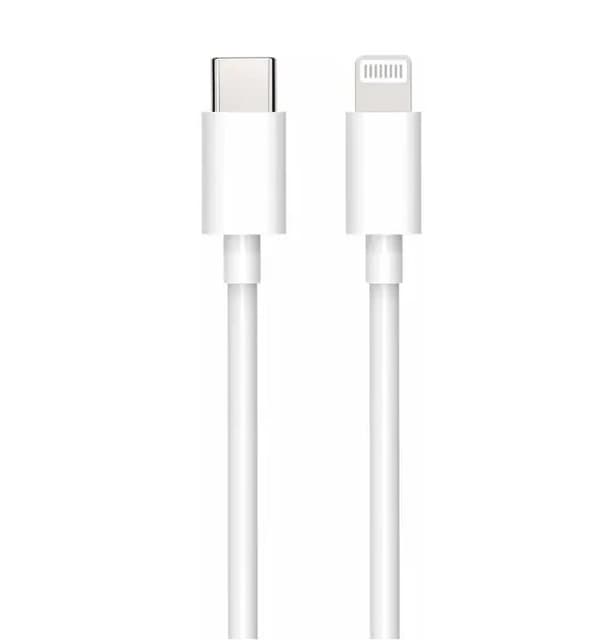 SiGN USB-C till Lightning-kabel 2m, MFi, 3A, 20W Vit
