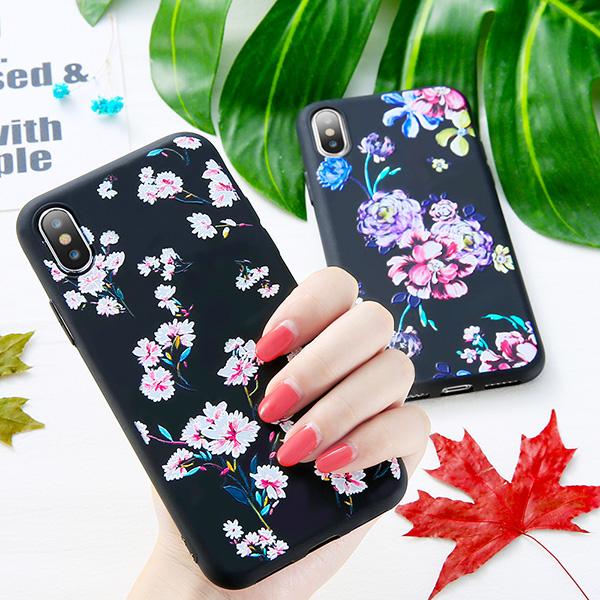 2 ST iPhone X & Xs mobilskal Floral Summer | Phonet F2