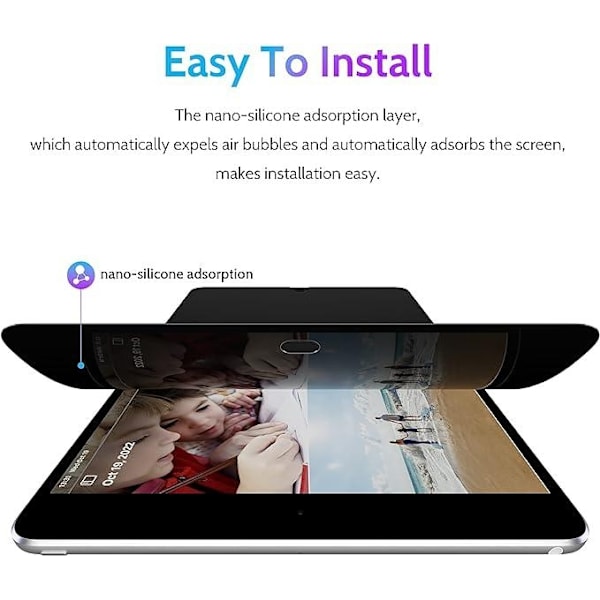 Phonet Nano Privacy Skärmskydd för iPhone 15 Plus / 16 Plus
