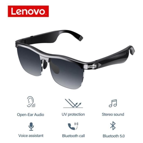 2022 Lenovo Smart Glasses MG10 Handsfree Call HiFi Ljudkvalitet Trådlös Bluetooth 51 Sports Music Solglasögon