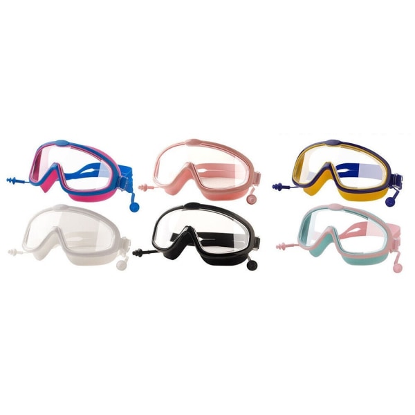 Anti-dimma Sport Simglasögon Dykning Googles Glasögon för barn Pojke Tjej Rose