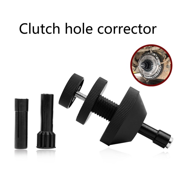 Universal för bilar Clutch Alignment Centrering Verktyg Auto Clutch Hole Corrector svart